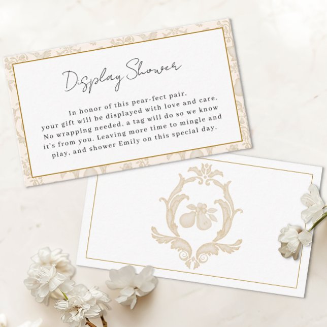 Recepción Tarjeta de inserción para ducha de exhibición de p (Display Shower Card)