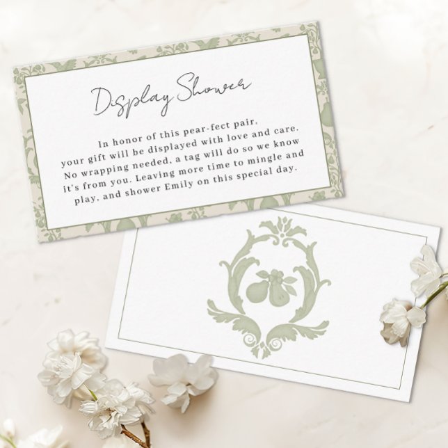 Recepción Tarjeta de inserción para ducha de exhibición de p (Display Shower Card)