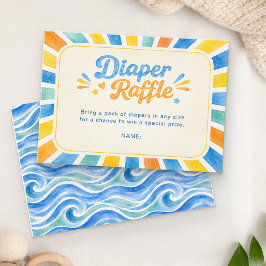 Recepción Tarjeta de inserción para el sorteo de pañales Her