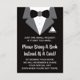 Recepción Tarjeta de libro de Tuxedo, libros para bebé