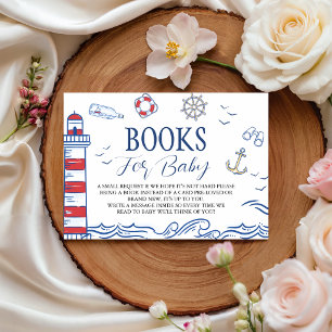 Recepción Tarjeta de libros náuticos para bebé 'Ahoy It's a