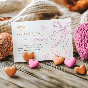 Recepción Tarjeta de libros para bebé Arco de Corazones
