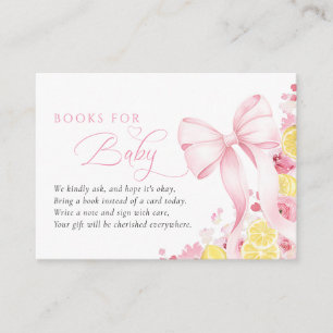 Recepción Tarjeta de Libros para Bebé de Mama's Main Squeeze