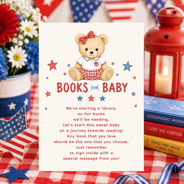 Recepción Tarjeta de Libros para Bebé Niña (Subido por el creador)