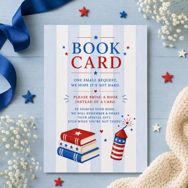 Recepción Tarjeta de Libros Patrióticos para Bebé (Subido por el creador)