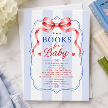 Tarjeta de Libros Patrióticos para Bebé