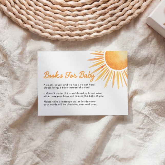 Recepción Tarjeta de libros Sun para bebé (Subido por el creador)