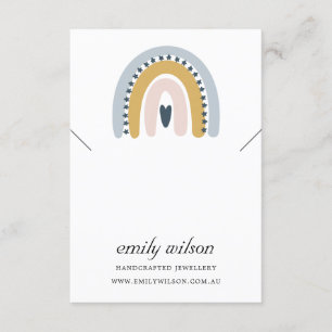 RECEPCIÓN TARJETA DE PANTALLA DE RAINBOW SCANDI NECKLACE BRA