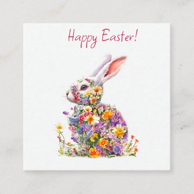 Recepción Tarjeta de Pascua adjunta (Anverso)