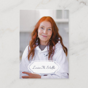 Recepción Tarjeta de plegaria funeraria Navy Blue Gold Dots 