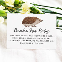 Tarjeta de presentación de solicitud de libro de h