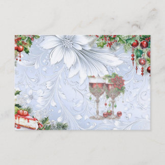 Recepción Tarjeta de receta de Frost Bite Blank