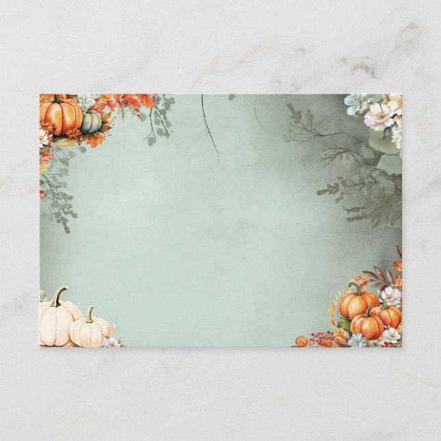 Recepción Tarjeta de receta Gourdegous Blank (Anverso)