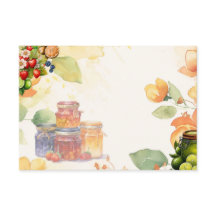 Tarjeta de receta Marmalade Blank