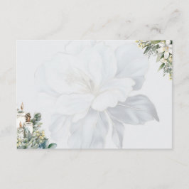 Recepción Tarjeta de recetas Clarity Basic Blank