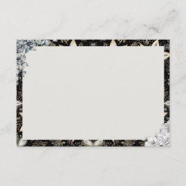 Recepción Tarjeta de recetas Midnight Majesty Blank