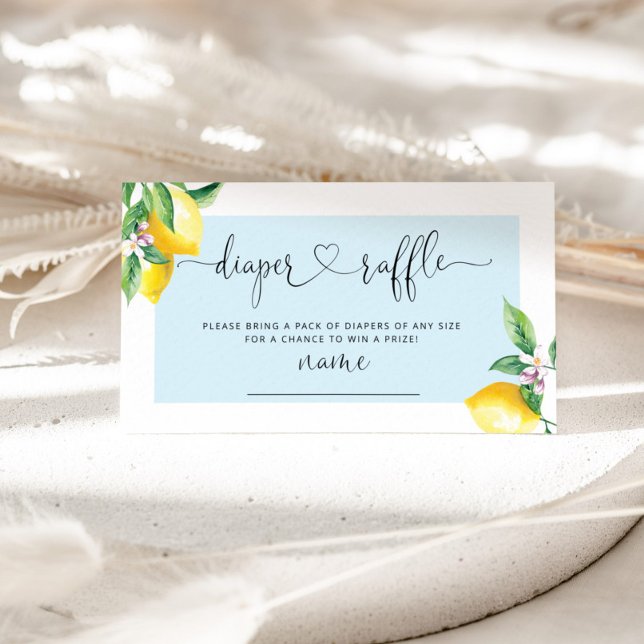 Recepción Tarjeta de recinto para boletos de rifa de limón a (Subido por el creador)