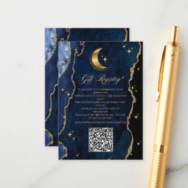 Recepción Tarjeta de regalo con código QR para Quinceañera C