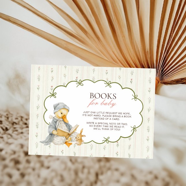 Recepción Tarjeta de regalo para libros para bebé Silly Goos (Subido por el creador)