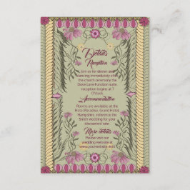 Recepción Tarjeta de respuesta - Nouveau frame