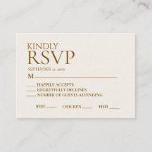 Tarjeta de respuesta RSVP de boda elegante Boho Pa
