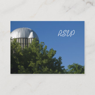 Recepción Tarjeta de respuesta RSVP para bodas de silo y cie