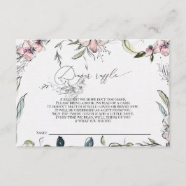 Recepción Tarjeta de rifa de Diapewar - Ducha para bebé - Rú