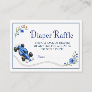 Recepción Tarjeta de rifa de pañales para baby shower de Fór
