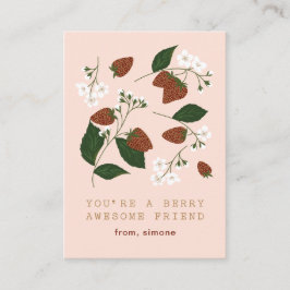 Recepción Tarjeta de San Valentín Berry Awesome Strawberry C