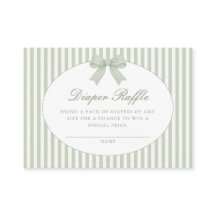 Tarjeta de Sobre de Cumpleaños de Bebé con Rayas V