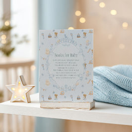 Recepción Tarjeta de Sobre para Baby Shower de Ratón Pequeño