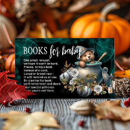 Recepción Tarjeta de solicitud de Baby Shower de Halloween