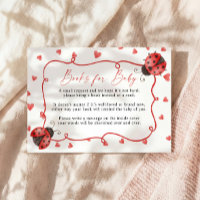 Tarjeta de solicitud de libros para la mariquita b
