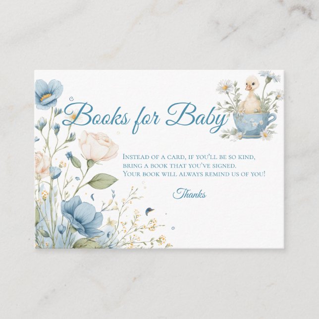 Recepción Tarjeta de Solicitud de Libros Silly Goose para Be (Anverso)