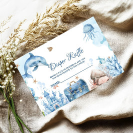 Recepción Tarjeta de solicitud de pañales bajo el mar