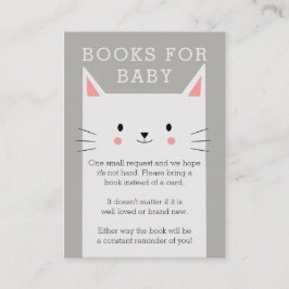 Recepción Tarjeta de solicitud para bebés para libros Baby S
