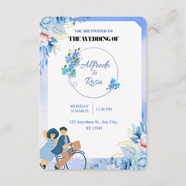 Recepción Tarjeta de visión (Anverso)