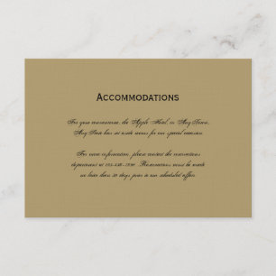 Recepción Tarjeta del parte movible de la boda de la