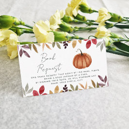 Recepción Tarjeta envolvente de solicitud de libro de calaba