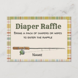 Recepción Tarjeta Raffle Diaper de Pescador