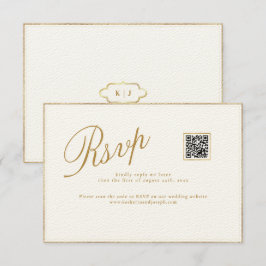 RECEPCIÓN TARJETA RSVP DE BODA MODERNA Y ROMÁNTICA