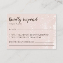 Tarjeta RSVP, por favor, responda a la imagen de c