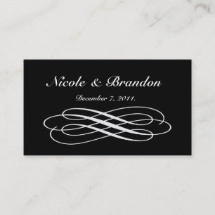 Recepción Tarjeta web de Boda de venta de hadas de plata