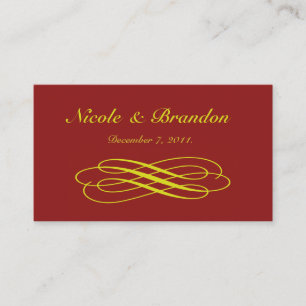 Recepción Tarjeta web del Boda de comercio de hadas de oro