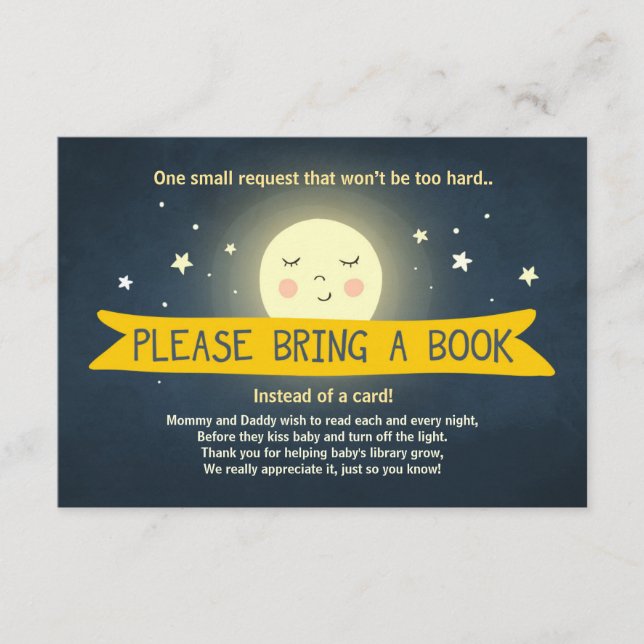 Recepción Trae una tarjeta de libro a la luna y de vuelta a  (Anverso)