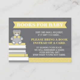 Recepción Trae Una Tarjeta De Libro, Pequeño Hombre, Oso De