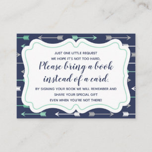 Recepción Traer una tarjeta de inserción de libro