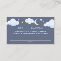 Twinkle Little Star Elephant Raffle tarjeta de ins