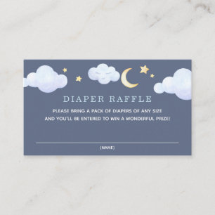 Recepción Twinkle Little Star Elephant Raffle tarjeta de ins