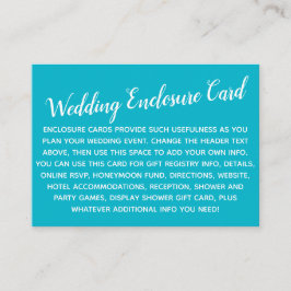 Recepción Versátil Tarjeta de Boda Personalizada Simple DIY